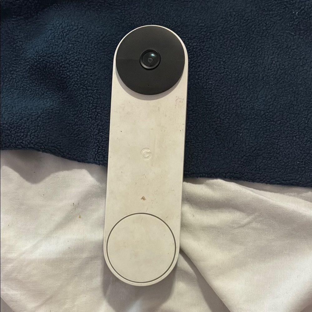 Google Video Doorbell in Black and White
